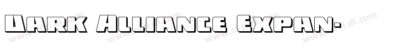 Dark Alliance Expan字体转换